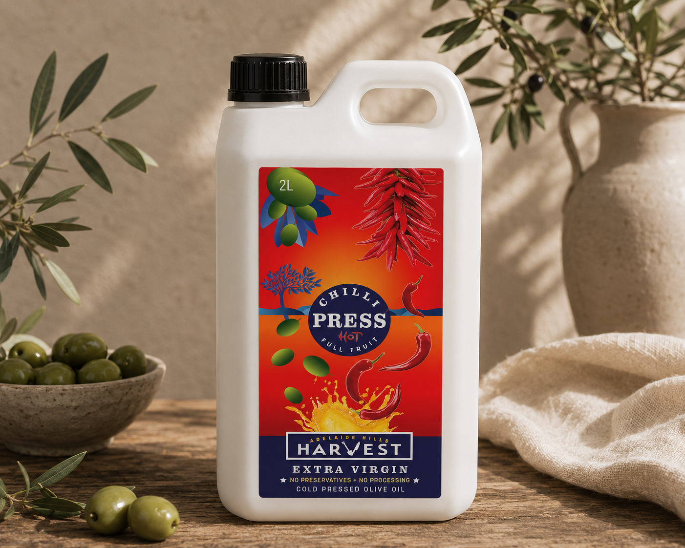 Chilli Press Olive Oil
