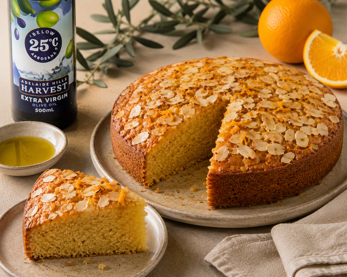 Orange & Almond Olive Oil Cake
