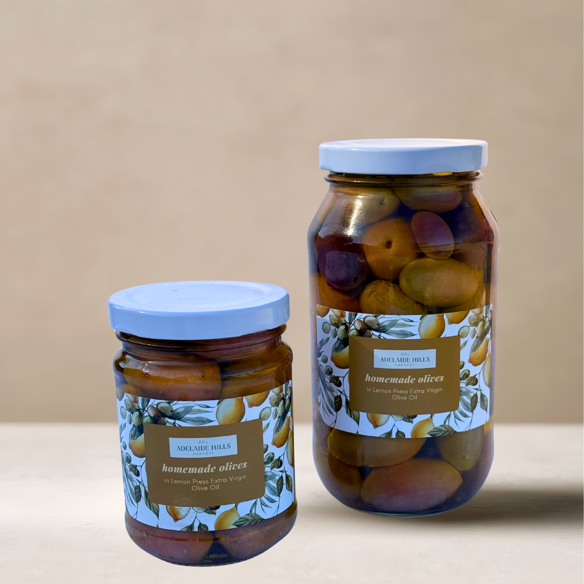 Kalamata Olives in Lemon Press