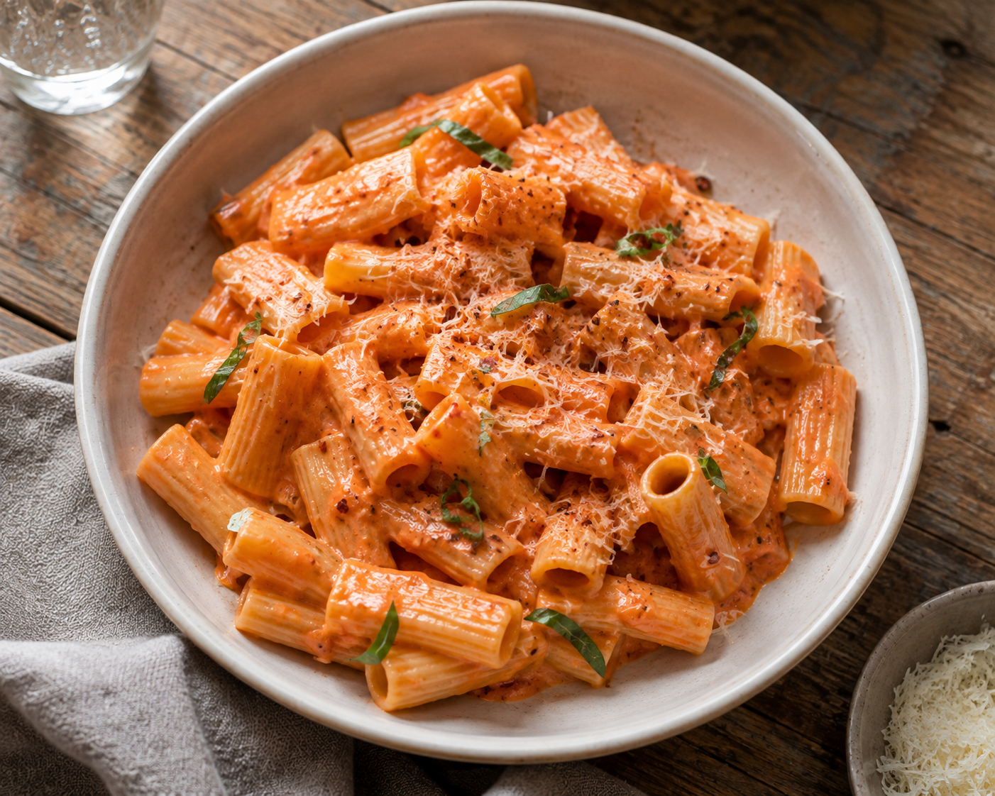 Spicy Vodka Rigatoni