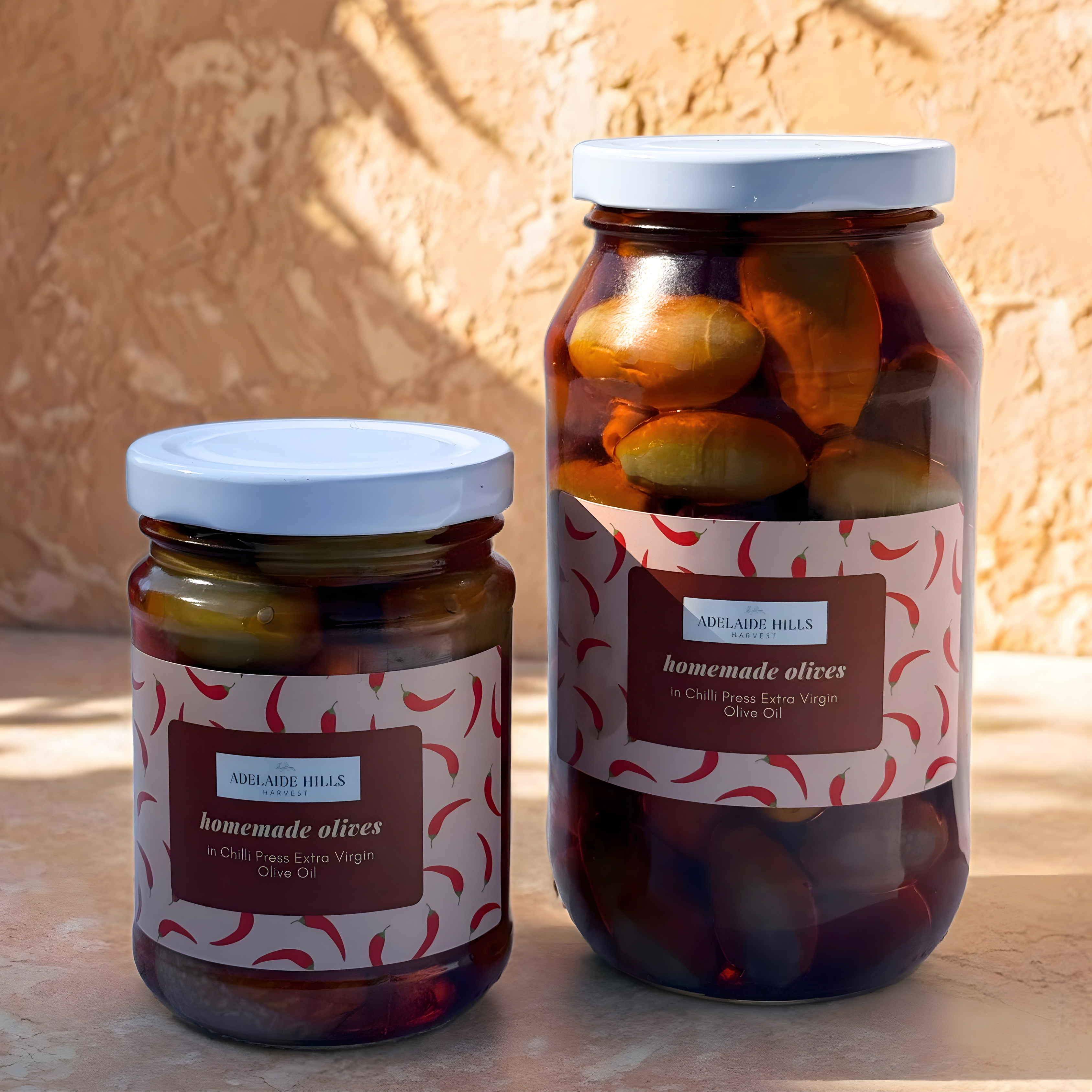 Kalamata Olives in Chilli Press