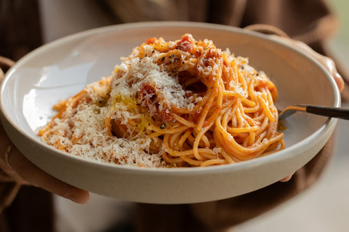 Tomato, Olive Oil & Garlic Pantry Spaghetti