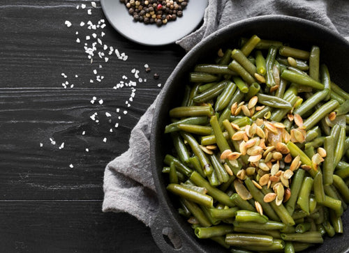 Sautéed Green Beans with Garlic Olive Oil