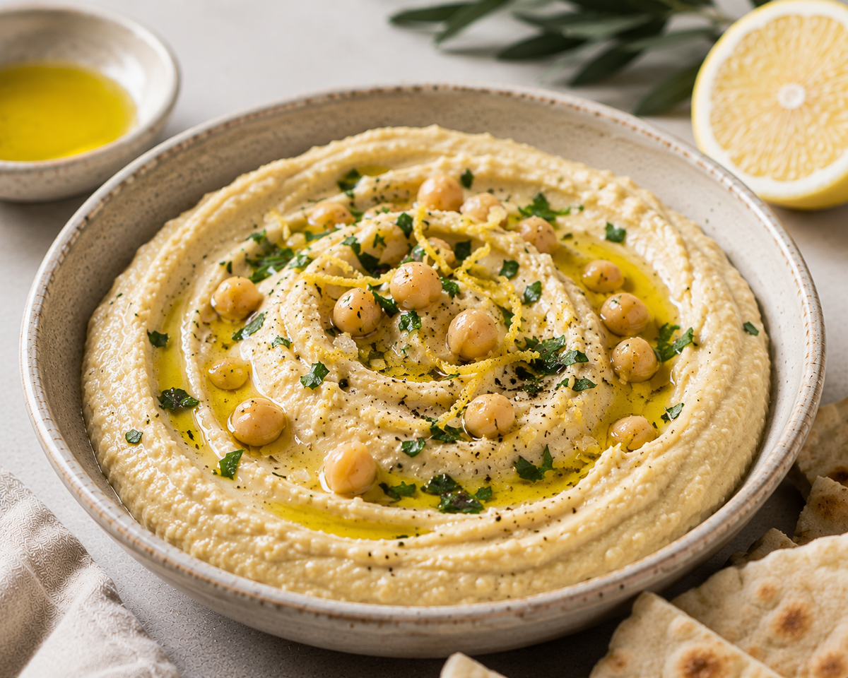 Lemon Press Hummus